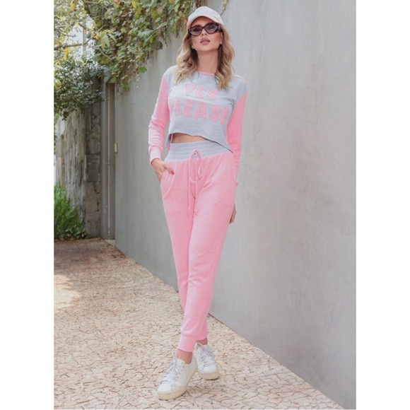 Embroidered Sweatsuit Set - Picture 2 of 3